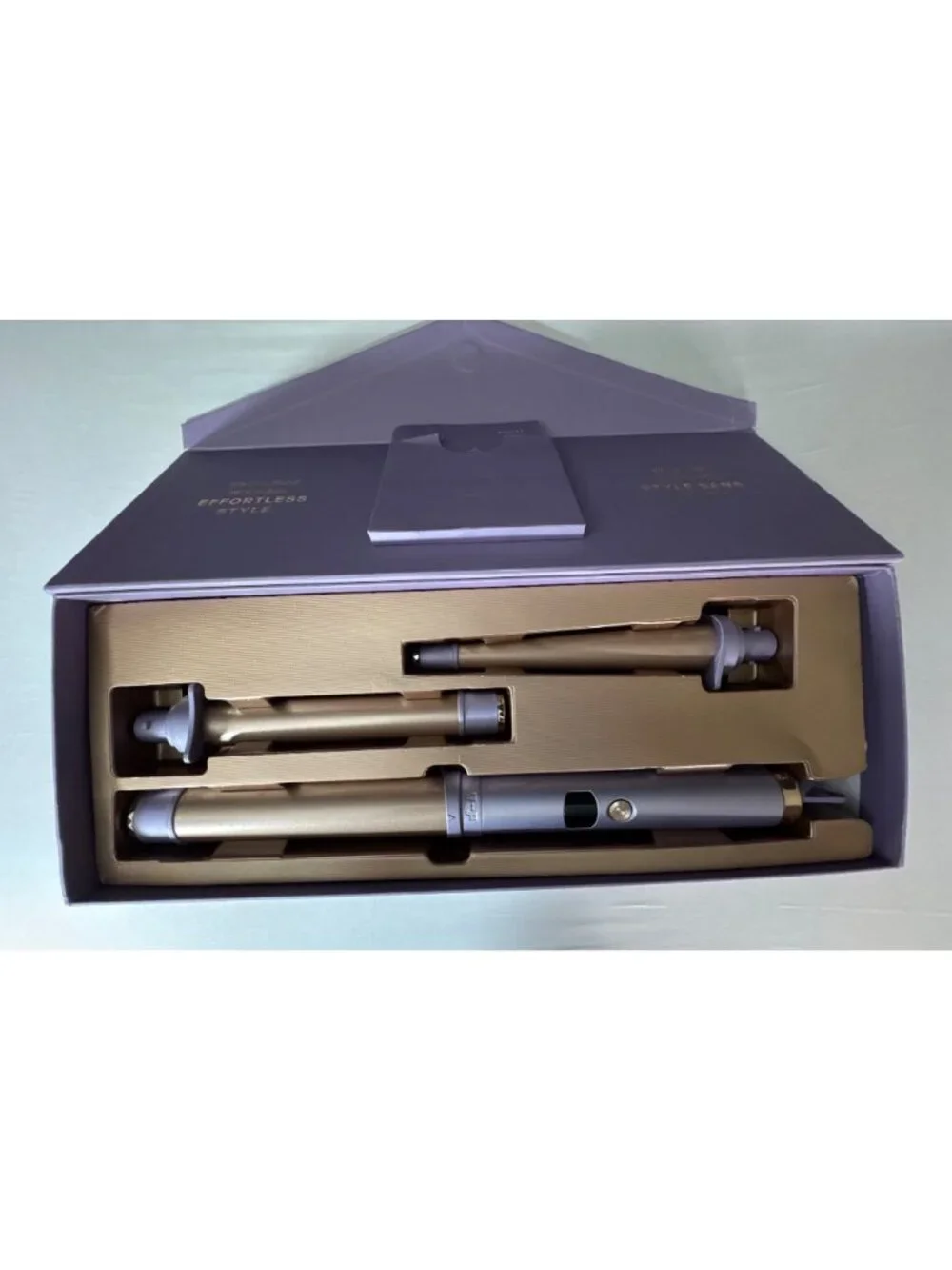 Monat Triple Touch 3-In-1 Curling Wand With Interchangeable Titanium Barrels